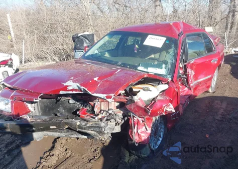 2001 Mercury Grand Marquis Gs from USA, damaged, VIN 2MEFM74W21X657342
